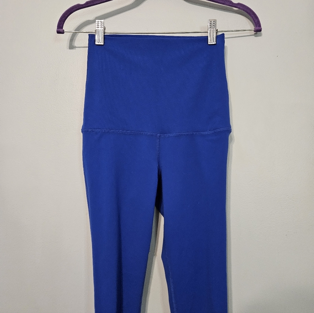 CLEARANCE! Pure Barre Splits59 Royal Blue High-Waist Leggings - Picture 3 of 7